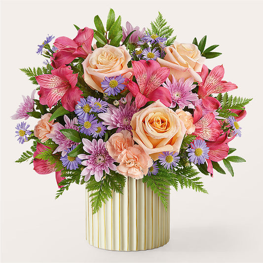 Sunset Serenade Bouquet – MEME'S FRANKLIN FLOWER SHOP, Franklin LA