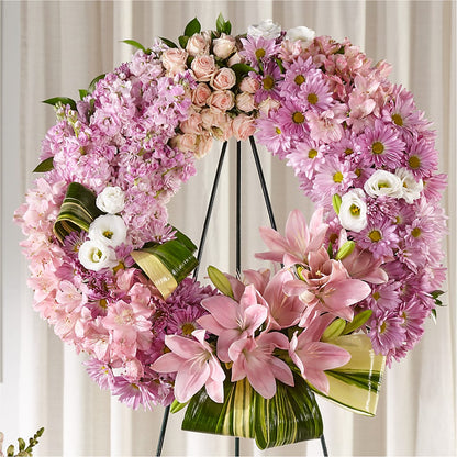 Gift of Warmth Wreath – MEME'S FRANKLIN FLOWER SHOP, Franklin LA
