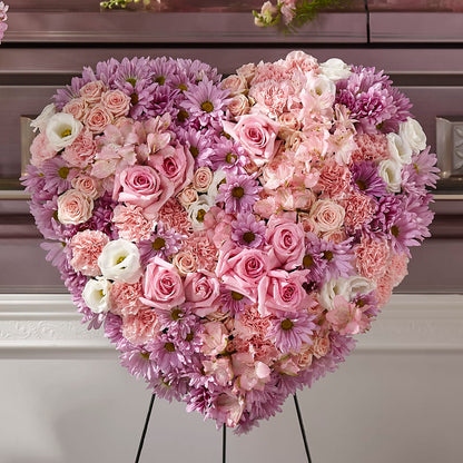 Heaven's Light Heart – MEME'S FRANKLIN FLOWER SHOP, Franklin LA