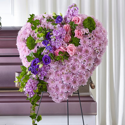Treasured Love Standing Heart – MEME'S FRANKLIN FLOWER SHOP, Franklin LA