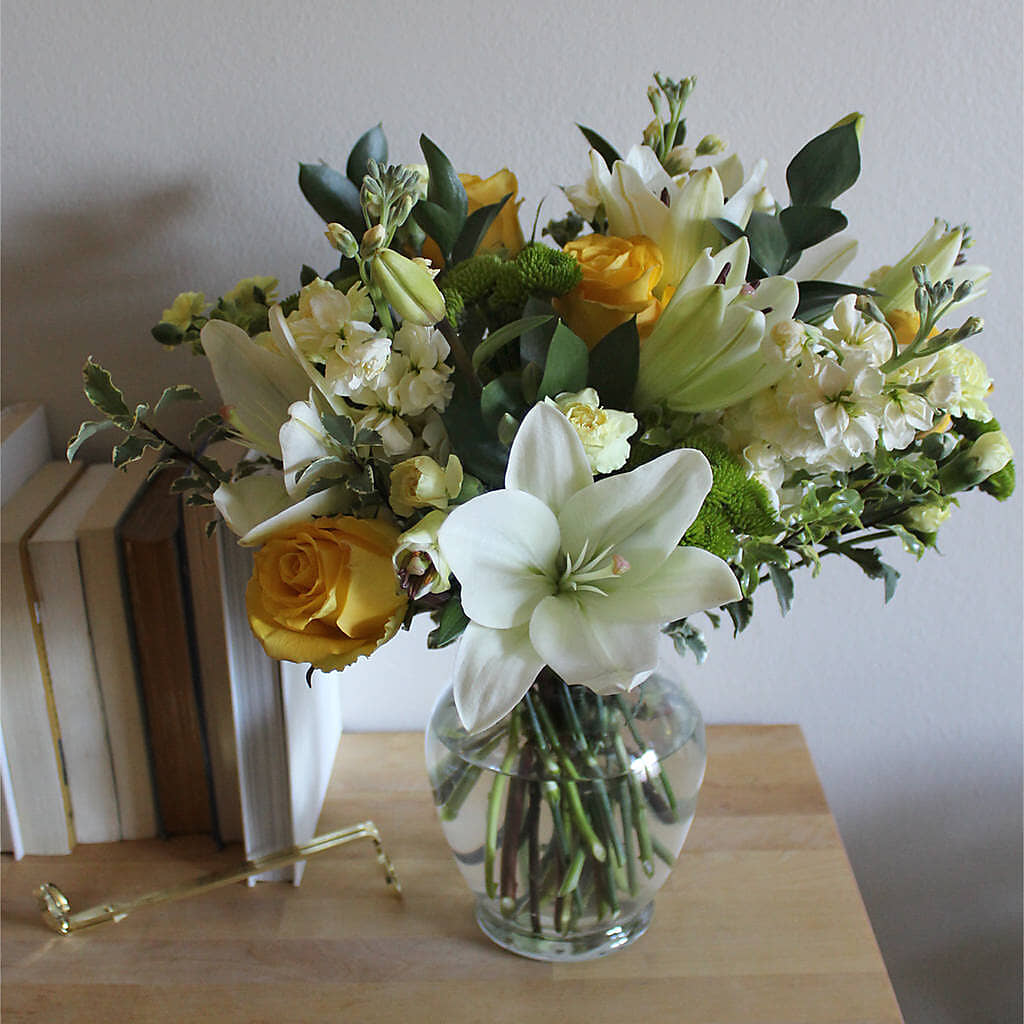 Hope & Serenity Bouquet – MEME'S FRANKLIN FLOWER SHOP, Franklin LA