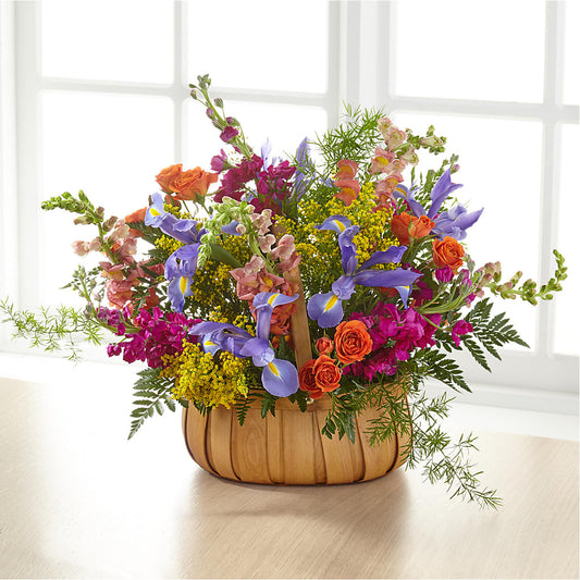 Garden of Life Basket – MEME'S FRANKLIN FLOWER SHOP, Franklin LA