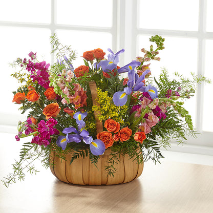 Garden of Life Basket – MEME'S FRANKLIN FLOWER SHOP, Franklin LA