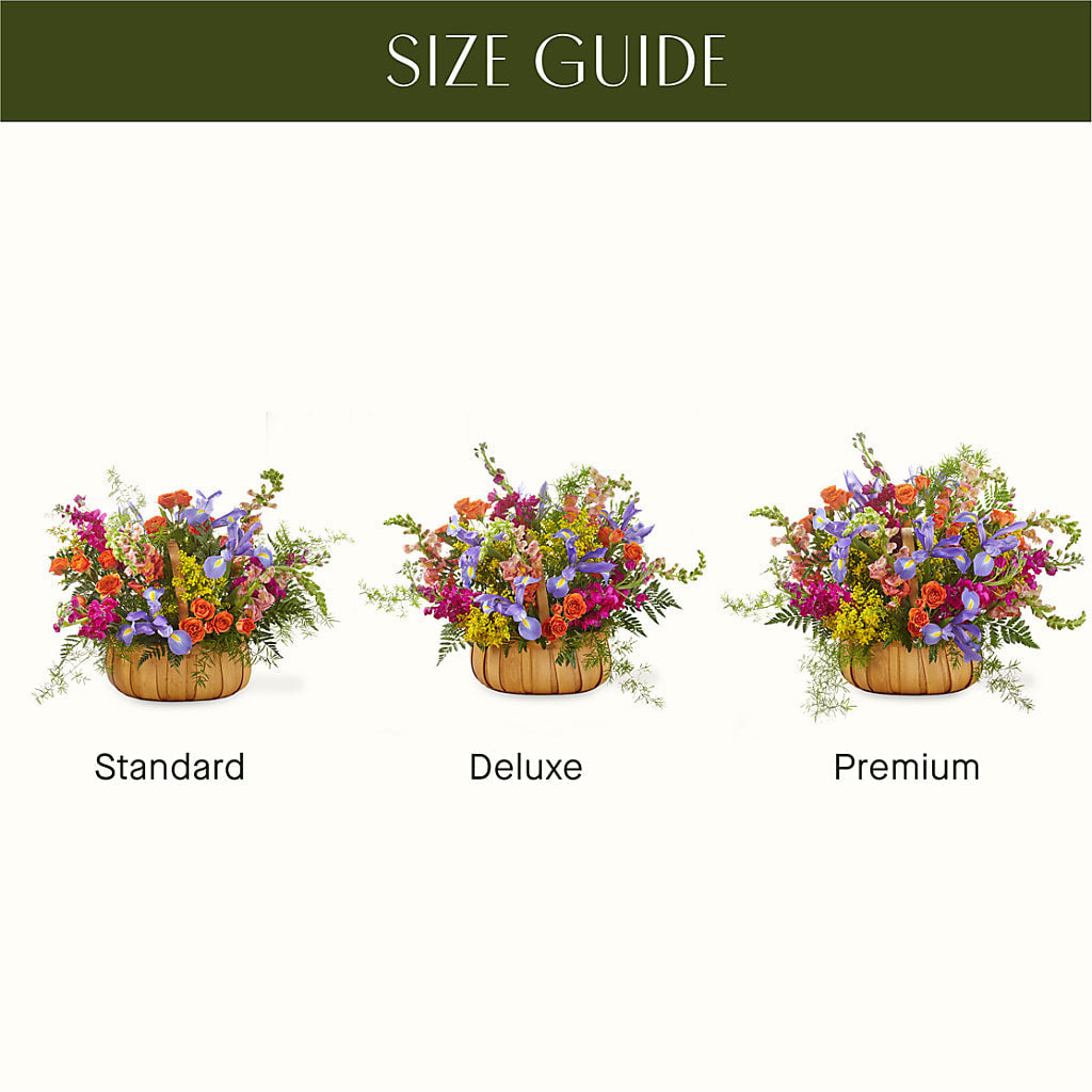 Garden of Life Basket – MEME'S FRANKLIN FLOWER SHOP, Franklin LA