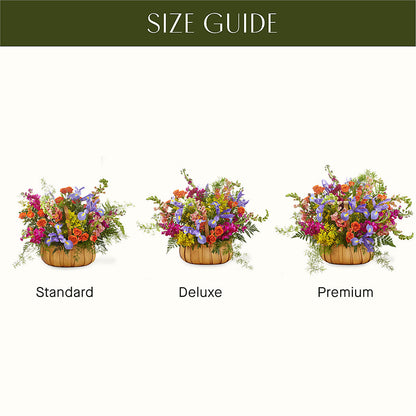 Garden of Life Basket – MEME'S FRANKLIN FLOWER SHOP, Franklin LA