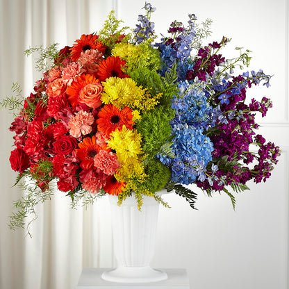 Pride & Unity Arrangement – MEME'S FRANKLIN FLOWER SHOP, Franklin LA