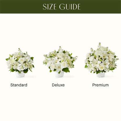 Peaceful Reflections Arrangement – MEME'S FRANKLIN FLOWER SHOP, Franklin LA