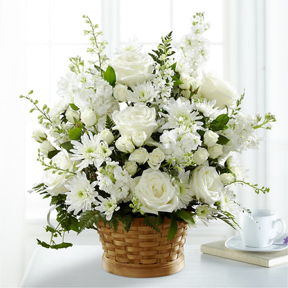 Heartfelt Condolences Arrangement – MEME'S FRANKLIN FLOWER SHOP, Franklin LA