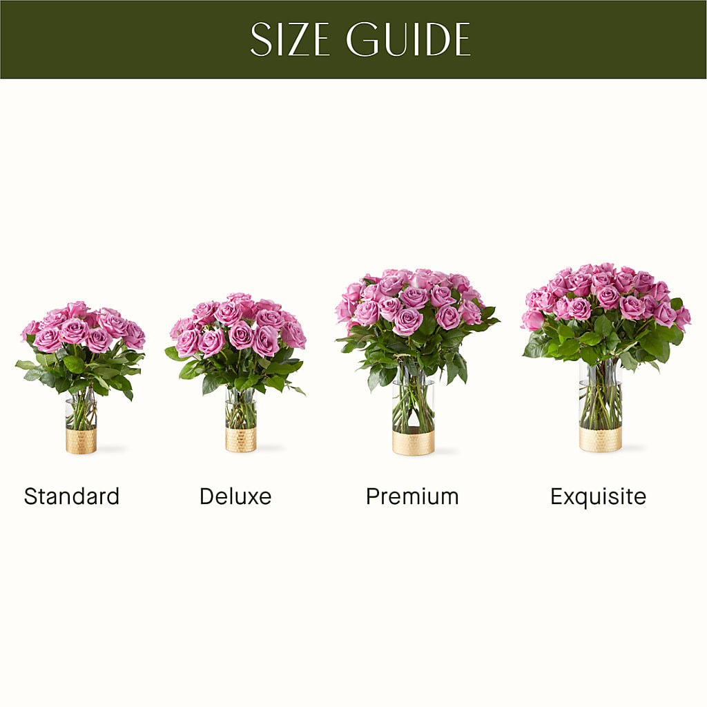 Secret Admirer Lavender Rose Bouquet – MEME'S FRANKLIN FLOWER SHOP, Franklin LA