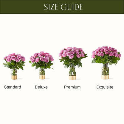 Secret Admirer Lavender Rose Bouquet – MEME'S FRANKLIN FLOWER SHOP, Franklin LA