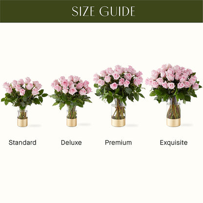 Picture Perfect Pink Rose Bouquet – MEME'S FRANKLIN FLOWER SHOP, Franklin LA
