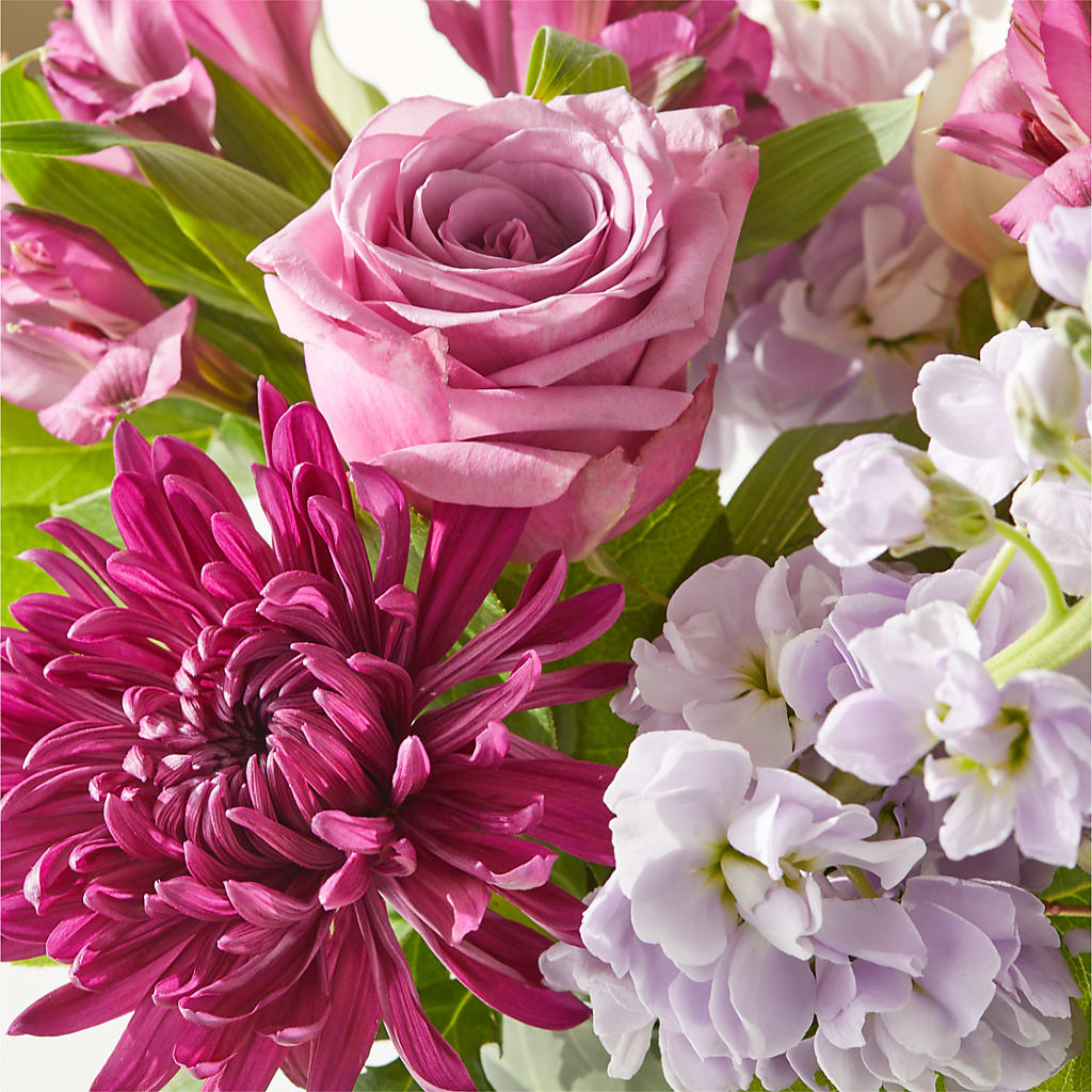Amethyst Dreams Bouquet – MEME'S FRANKLIN FLOWER SHOP, Franklin LA