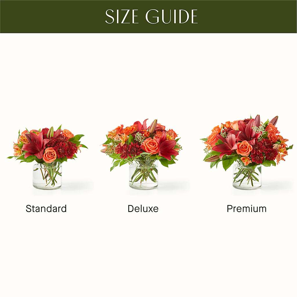 Crimson Leaves Bouquet – MEME'S FRANKLIN FLOWER SHOP, Franklin LA
