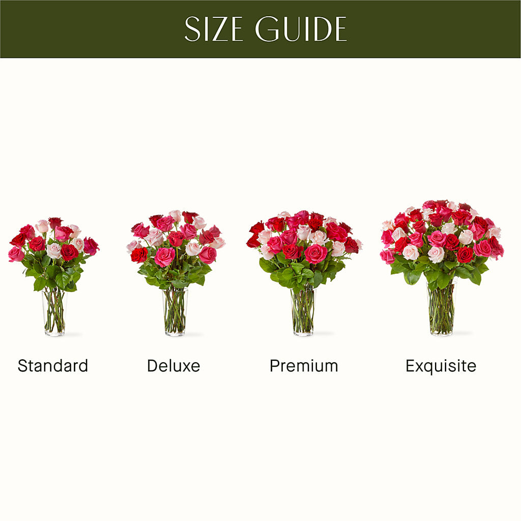 Charming Rose Bouquet – MEME'S FRANKLIN FLOWER SHOP, Franklin LA