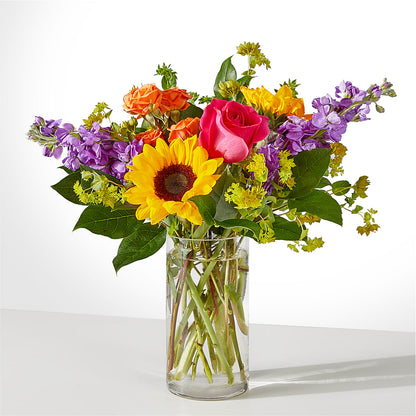 Vibrant Greetings Bouquet – MEME'S FRANKLIN FLOWER SHOP, Franklin LA