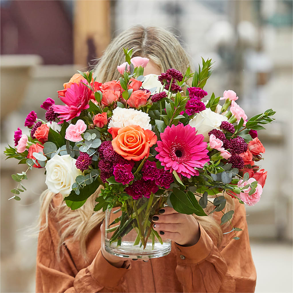 Smell the Roses Bouquet – MEME'S FRANKLIN FLOWER SHOP, Franklin LA