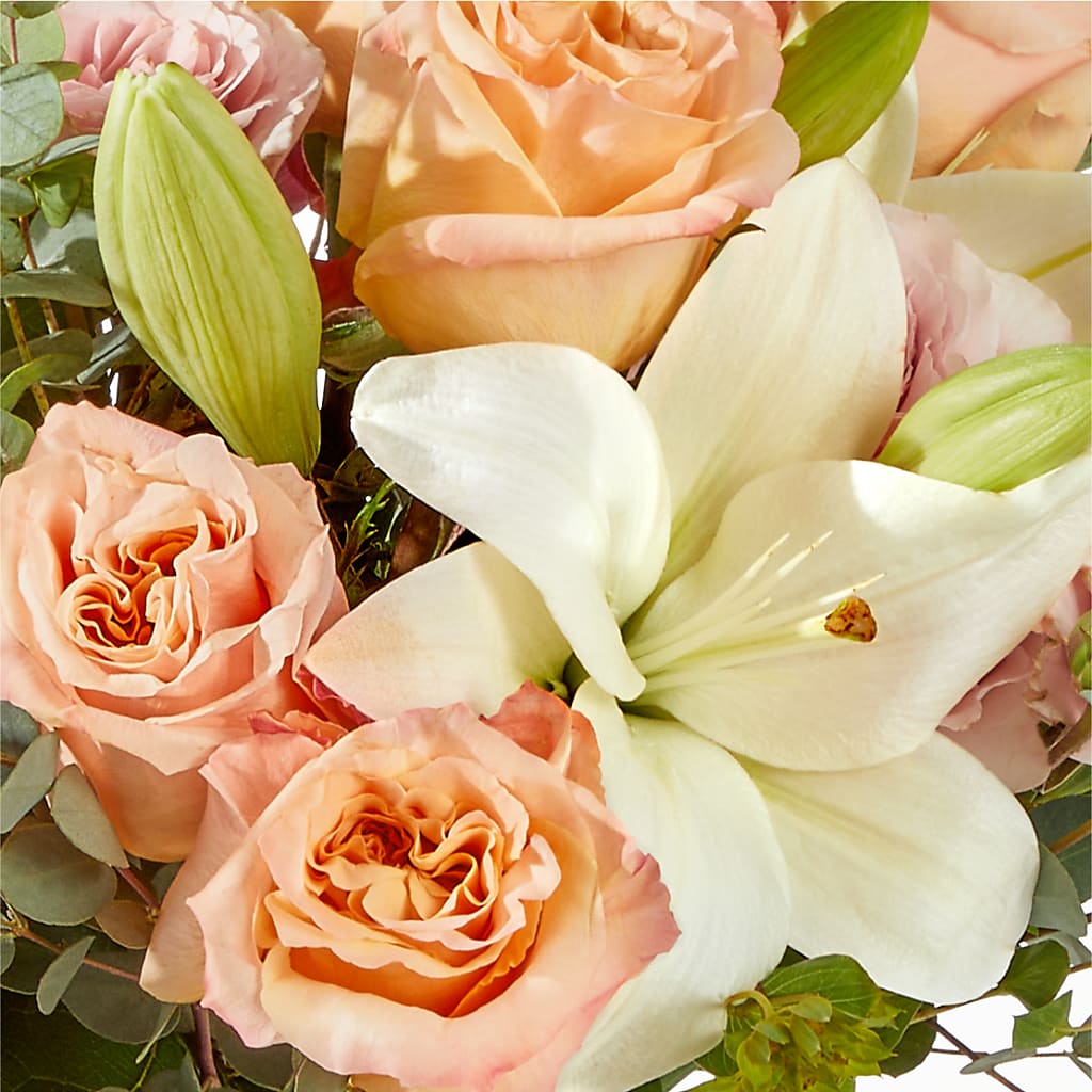 Grapefruit Splash Bouquet – MEME'S FRANKLIN FLOWER SHOP, Franklin LA