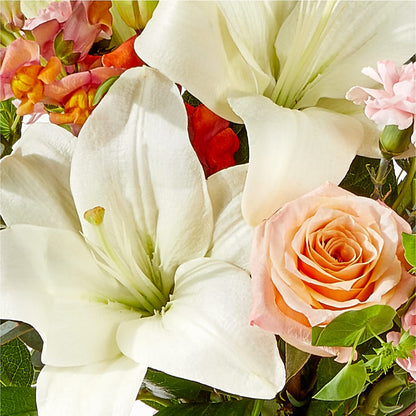 Grapefruit Splash Bouquet – MEME'S FRANKLIN FLOWER SHOP, Franklin LA