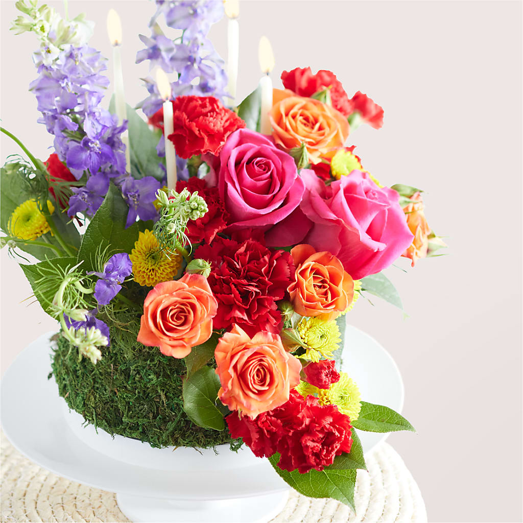 Best Year Yet Floral Cake – MEME'S FRANKLIN FLOWER SHOP, Franklin LA