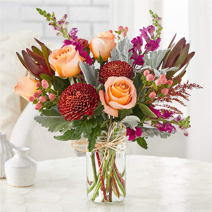 Moody Hues Bouquet – MEME'S FRANKLIN FLOWER SHOP, Franklin LA
