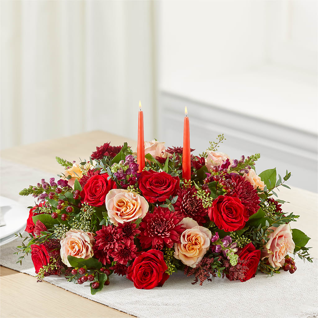 Most Thankful Centerpiece – MEME'S FRANKLIN FLOWER SHOP, Franklin LA