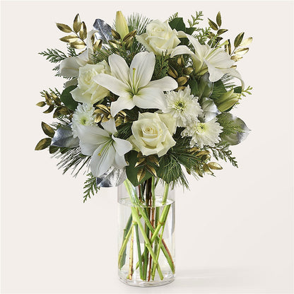 Wintry Mix Bouquet – MEME'S FRANKLIN FLOWER SHOP, Franklin LA
